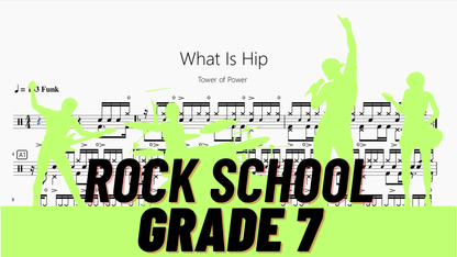 What Is Hip【Rock school Lv7】 - 鼓譜 Drumtabs ドラム楽譜